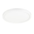 Jesco Flush Mount LED 7 Round Slim Trim 15W 5CCT 90CRI WH CM408RA-07R-120V-SW5-WH